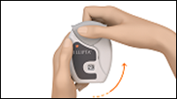 Closing the Ellipta inhaler Closing the Ellipta inhaler