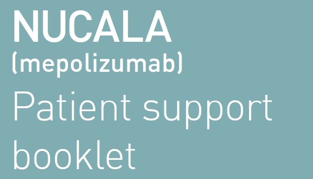 Image of Nucala (mepolizumab) Patient support booklet