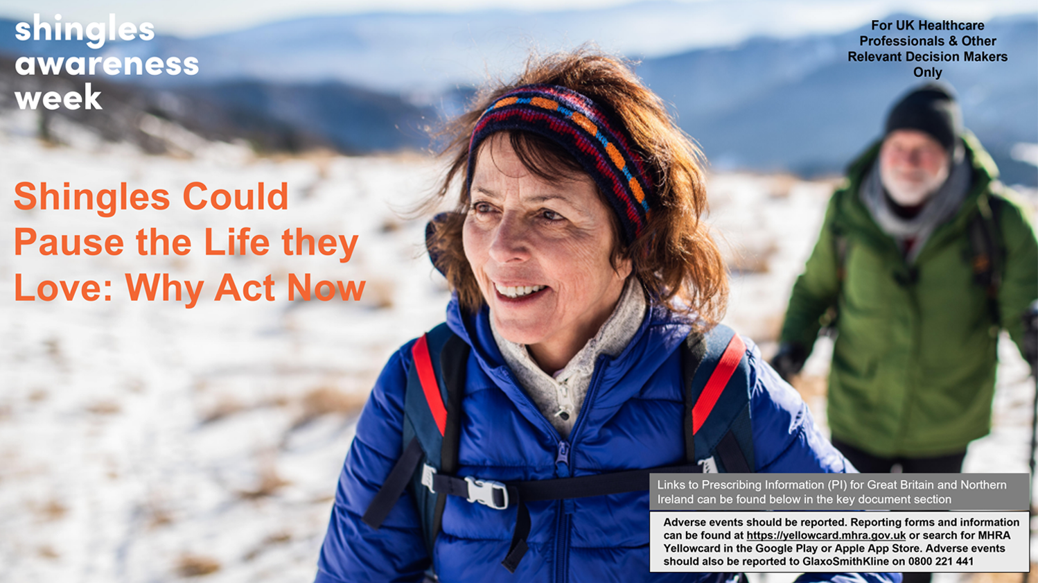 Shingles Could Pause the Life they Love: Why Act Now