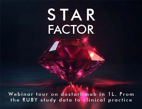 Webinar tour on dostarlimab in 1L. From the RUBY study to clinical practice