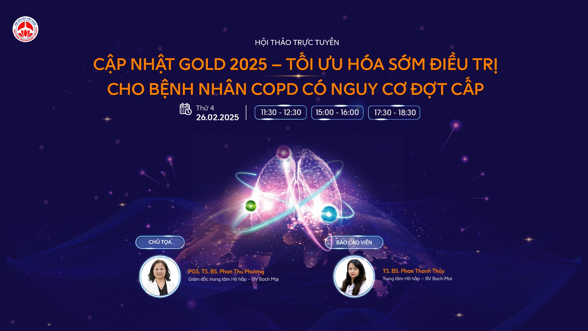 Cập nhật GOLD 2025 – Tối ưu hóa sớm điều trị cho bệnh nhân COPD có nguy cơ đợt cấp